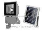 Off - grid Super Bright 80W Solar PIR LED Flood Bulbs For Remote Areas Lighting