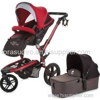 Jane Trider Extreme Stroller in Deep Red