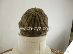 Unisex Winter Acrylic Mohair Caps