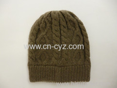 Unisex Winter Acrylic Mohair Caps