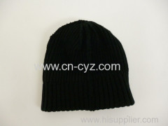 Winter Black Fashionable Caps