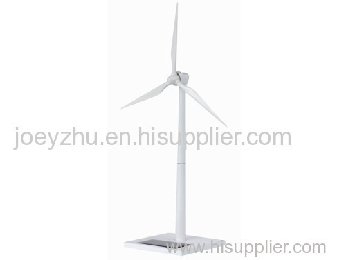 Small White painting Wind Turbine Model for Corporate Gifts