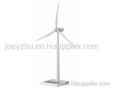 White painting Diecast Wind Power Generator Model for Business Gifts
