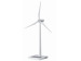 Die cast Silver Electroplating Mini Wind Power Generator Model