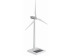 Die cast Silver Electroplating Mini Wind Power Generator Model