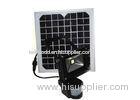 10W Epistar Solar LED Flood Lights Radar Detector Mobile Emergency Lighting