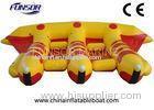 PVC Towable Inflatable Flying Fish Boat For Water Amusement Equipment