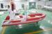 4.8m Semi - Rigid FRP Foldable Inflatable Boat Inflatable Fishing Boats With Certificate