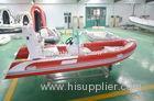4.8m Semi - Rigid FRP Foldable Inflatable Boat Inflatable Fishing Boats With Certificate