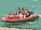 Heavy Duty Inflatable RIB Boats Inflatable River Boats For Kids / Adults