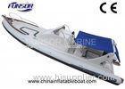 Large 9.6m PVC Fishing Inflatable Rib Boats 20 Person With Hydraulic Steering System