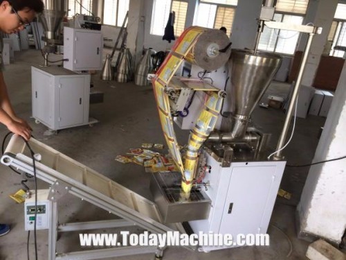 0-1000g 0-40oz powder pouch fililng sealing and packing machine with auger filler