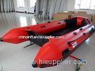 Neoprene / Hypalon 6 Man Inflatable Boat Small Inflatable Kayak With Plywood Floor