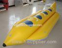 0.9mm PVC Inflatable Banana Boat Four Person Inflatable Boat For Lake