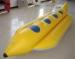 0.9mm PVC Inflatable Banana Boat Four Person Inflatable Boat For Lake