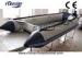 Towable 12 Ft Hypalon Foldable Inflatable Boat With Hand Glued Tube