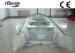 White / Red Hand Made 5 Man Foldable Inflatable Boat For Kids / Adults