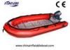 Large Rubber Inflatable Rescue Boat Six Person Inflatable Boats With Plywood Floor