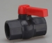 10bars pvc octagonal ball valves