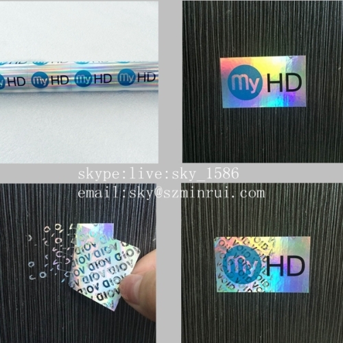 Security Void Hologram Label