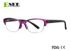 Mix colors Custom semi-rimless reading glasses