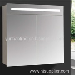 Aluminium Bathroom LED Light Mirror (A-8009)