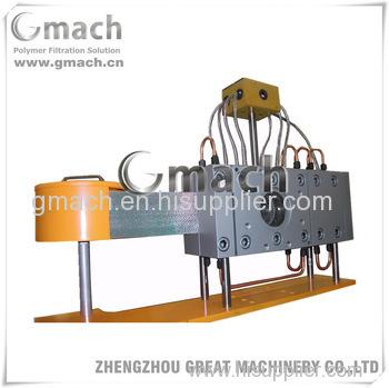 Automatic control band type continual working screen changer for plastic extruder