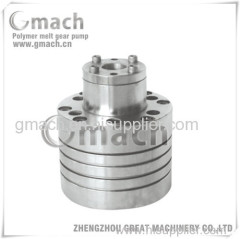 melt gear pump for plastic extruder