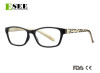 stylish leopard print temple Eco friendly Reading glasses