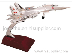1:70 Die cast SU30 Military Aircraft Model