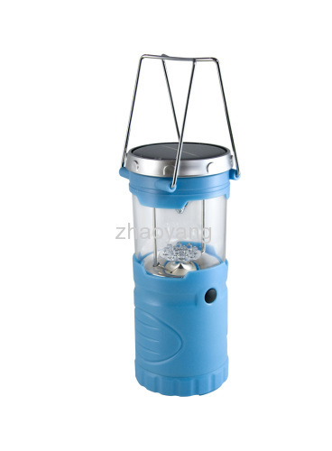 China 5 led solar dynamo camping light emergency lantern