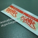 Custom Easy Breakable Adhesive Label Red Design Printed Hologram Anti-theft Graffiti Destructible Eggshell Sticker