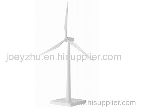 Plastic Wind Turbine Model for Office Decorations