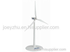 Plastic Wind Turbine Model for Office Decorations