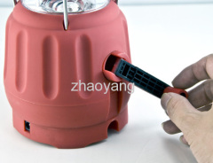 China 12 led hand crank emergency light with DC