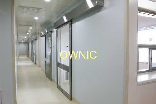 ICU Automatic Stainless steel single open sliding door
