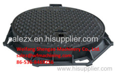 Customized Sand Casting Foundry Manhole Cover With Machining