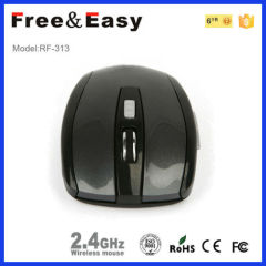 Computer accessory 6D glossy color wireless mouse