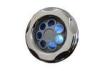 5 LED Style Pulsating Stream Massage Hot Tub Jets With Stainless Steel Cover