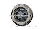 5" 7 Port Stainless Steel Gray Diamond Hot Tub Jets Replacement Five Scalloped