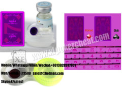 Invisible Marked Playing Cards Purple UV Contact Lenses For Magic Show