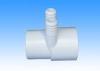 Impact Proof Two Ports Ribbed Plastic Water Manifold / Hot Tub And Spa Parts