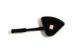 Black coated adjusting handle for car seat Component / Auto Spare Parts