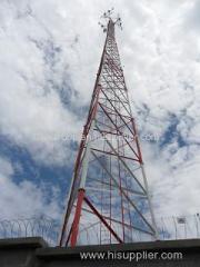 36meters three-tube communication steel tower