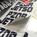 Graffiti Printing Eggshell Sticker