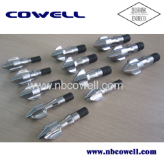 injection screw tip for single screw barrel