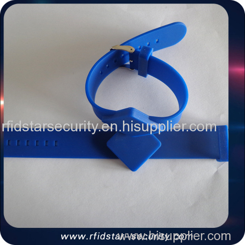 contactless Waterproof 125KHz RFID Smart EM ID Access Bracelet for Access Control System