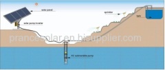 ac solar pumping system for agriculture irrigation