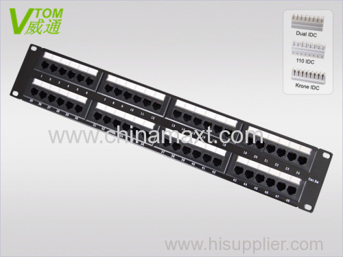 UTP CAT5E 48Port Patch Panel