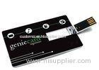 Plastic Credit Card USB Stick High Speed Logo Printed for Business Advertising